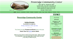 Desktop Screenshot of pennridgecenter.org